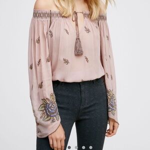 Free People Folk Forest Top Size